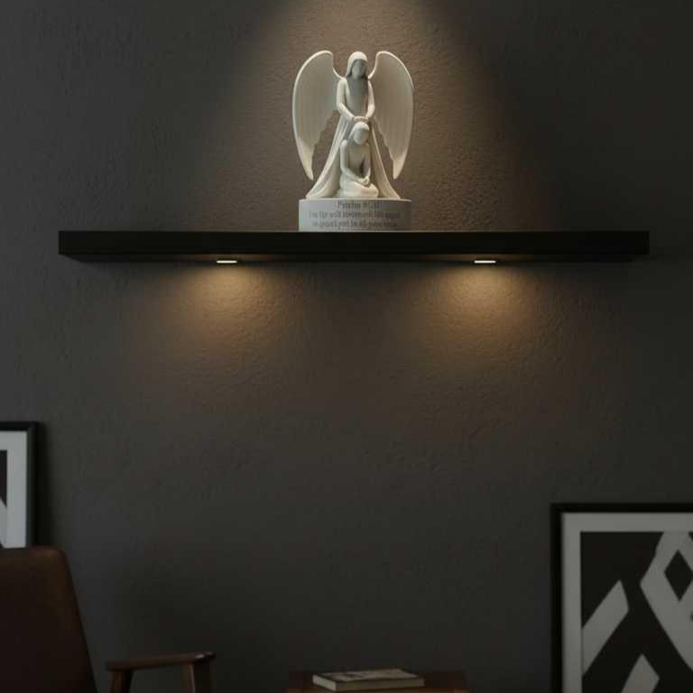 Guardian Angel with Psalm 91:11 – Christian STL Statue