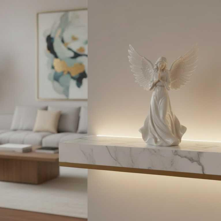 Heavenly Guardian Angel STL – Symbol of Peace & Protection