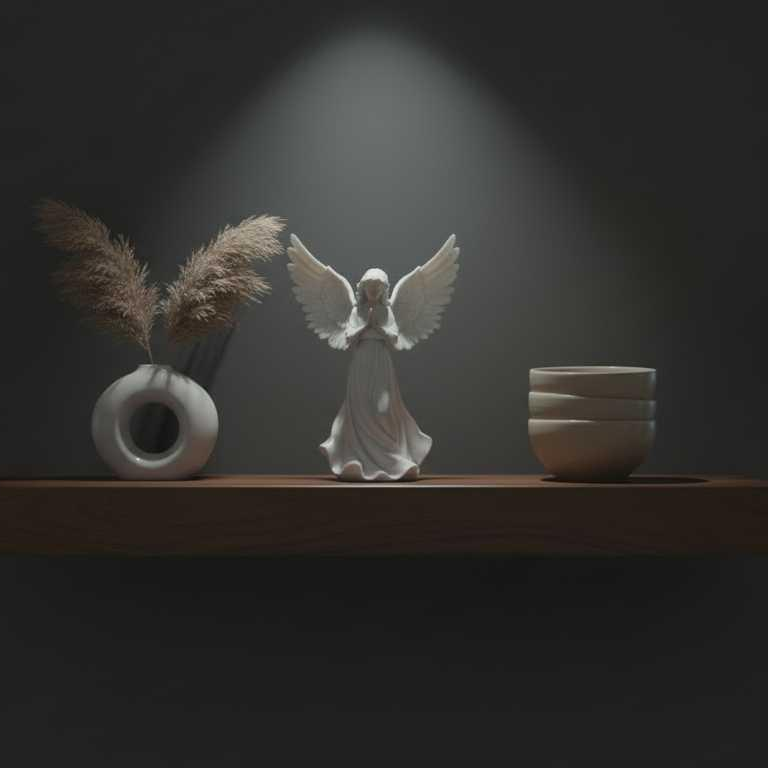 Heavenly Guardian Angel STL – Symbol of Peace & Protection