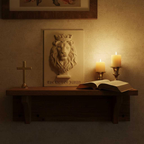 The Lion of Judah – Majestic 3D Relief STL | Powerful Biblical Wall Art Design